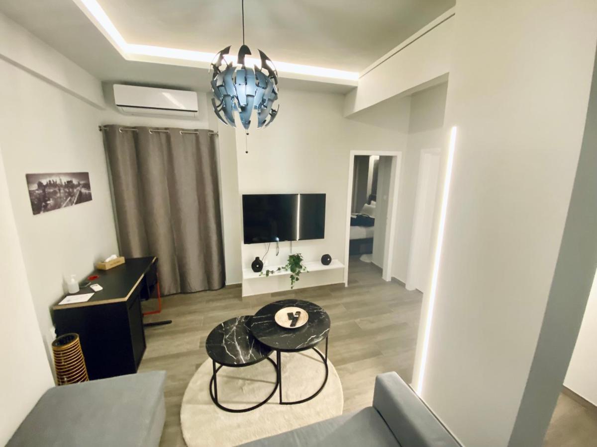Central Grey Quiet Apartment Thessaloniki Buitenkant foto