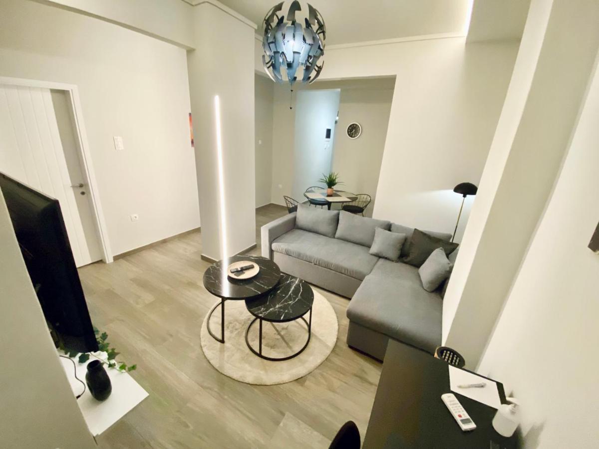 Central Grey Quiet Apartment Thessaloniki Buitenkant foto