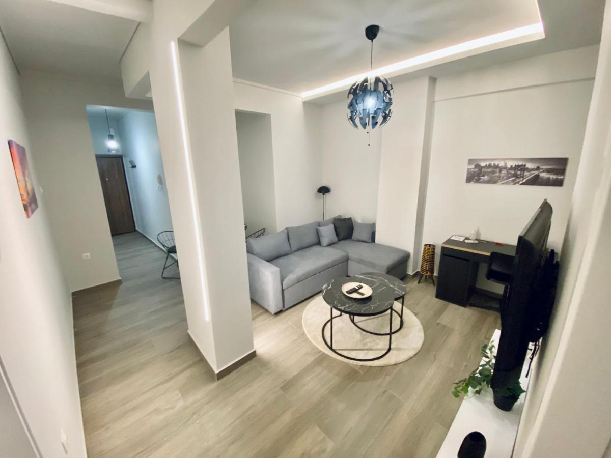 Central Grey Quiet Apartment Thessaloniki Buitenkant foto